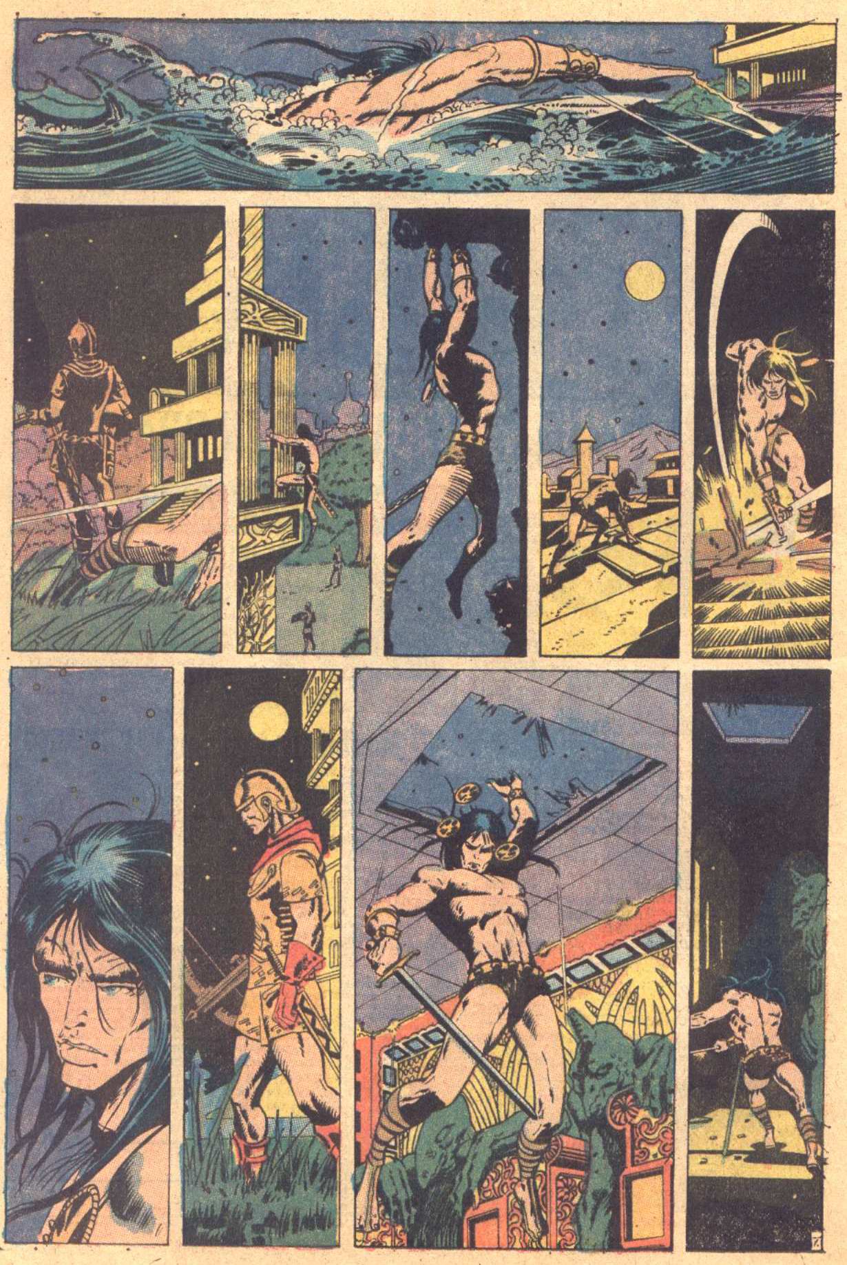 Read online Conan the Barbarian (1970) comic -  Issue #7 - 8