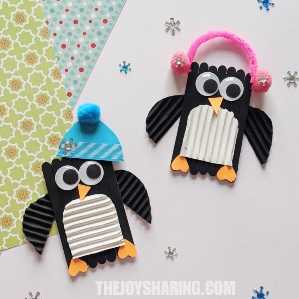 Easy Penguin Craft for Preschoolers