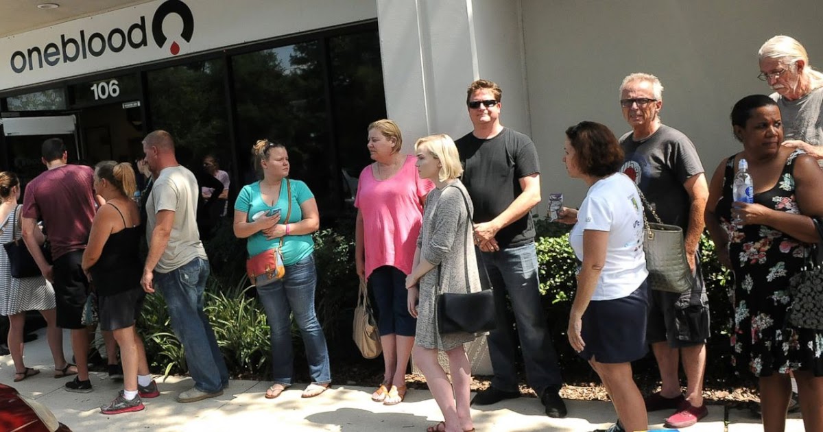 The Brownsville Observer Orlando Residents, Wanting to Donate Blood