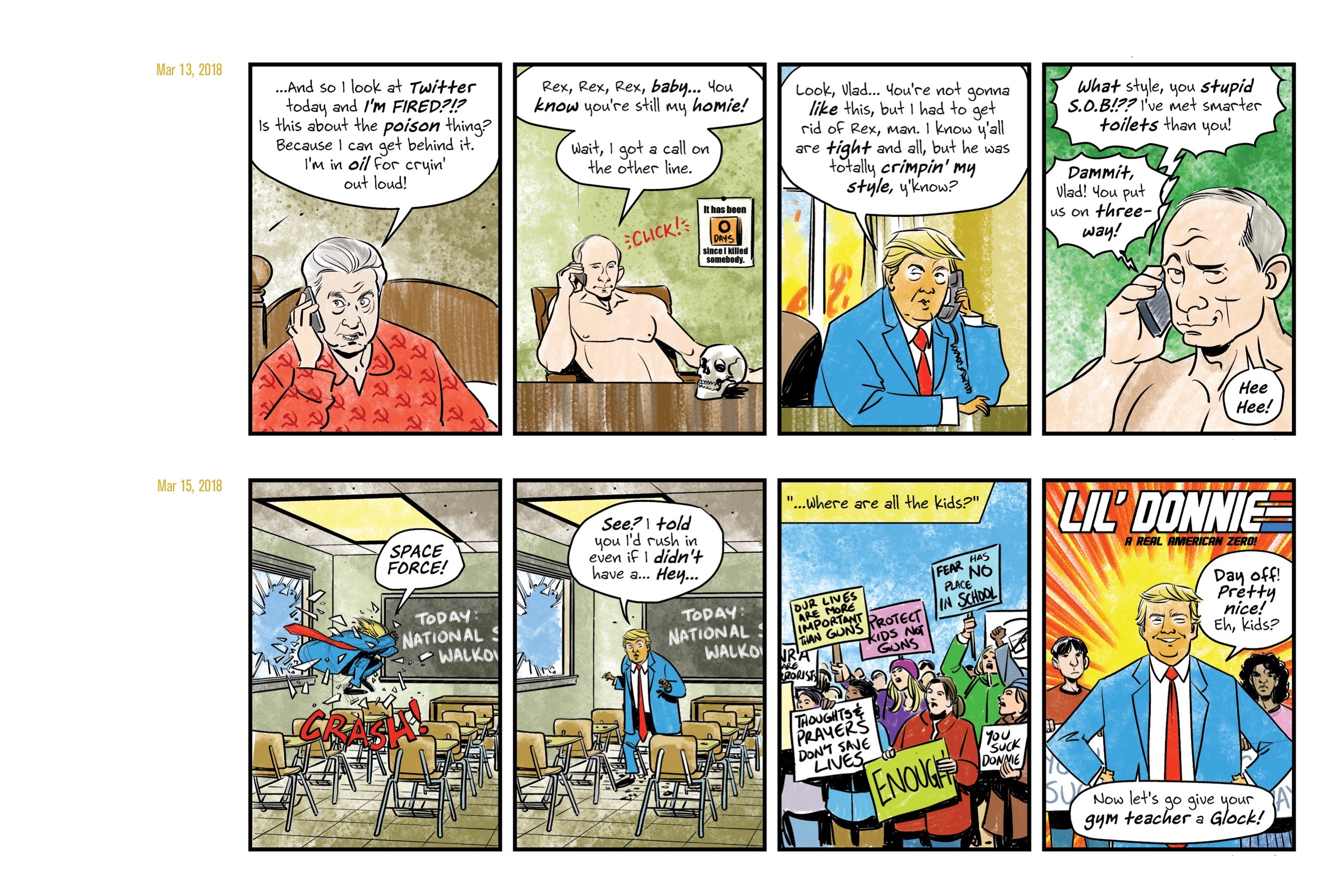 Read online Lil' Donnie: Executive Privilege comic -  Issue # TPB - 74
