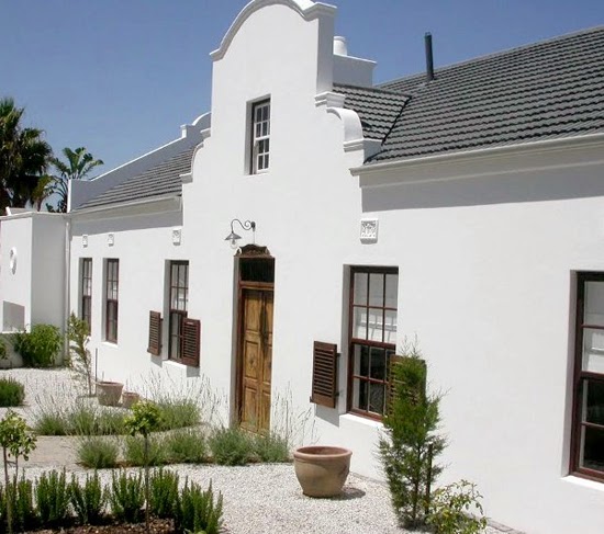 Safari Fusion blog | Cape Dutch architecture | A reinvented Cape Dutch beauty with sculpted facades, white washed walls and spacious interiors, Cape Town South Africa