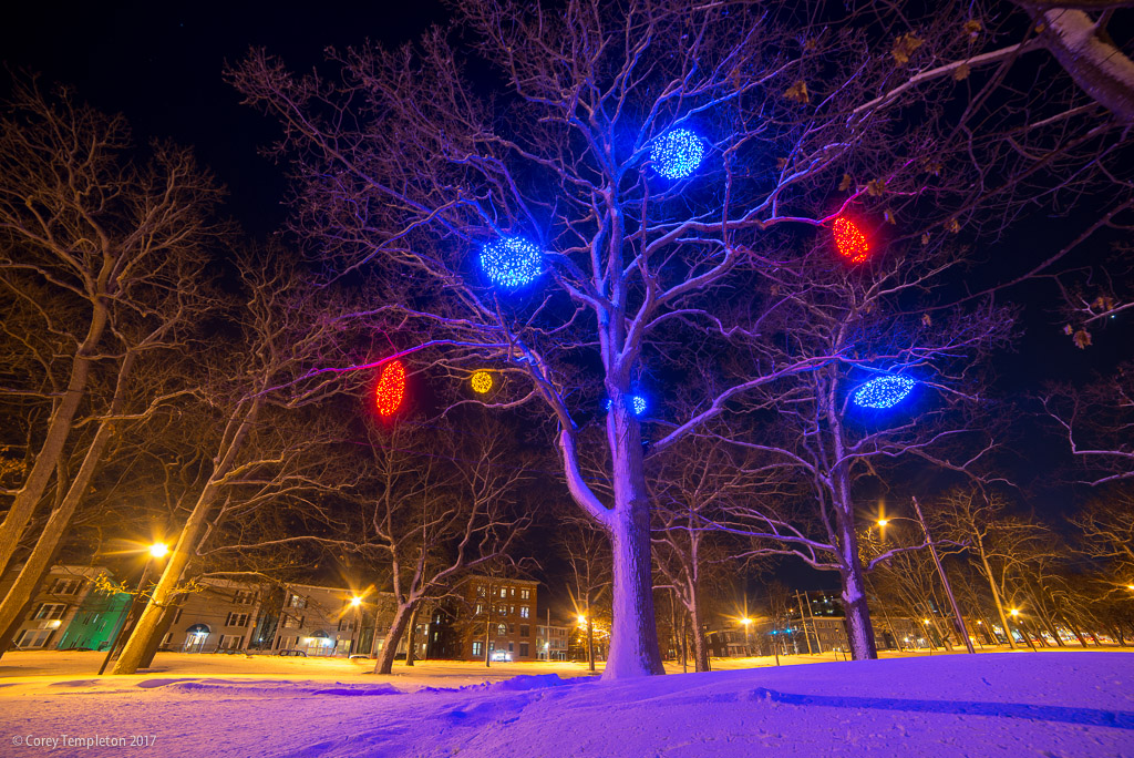 corey templeton photography those deering oaks lights