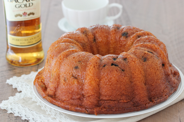 Behind the French Menu Rum Baba or Baba au Rhum and the