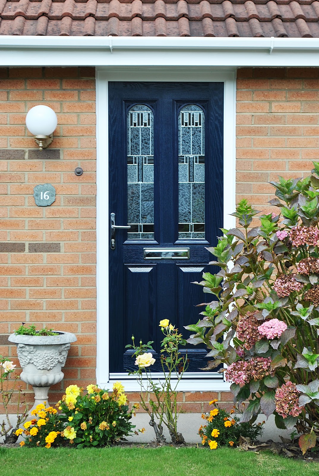 A Beautiful Installation! Fantastic Parama Blue Composite Door, with