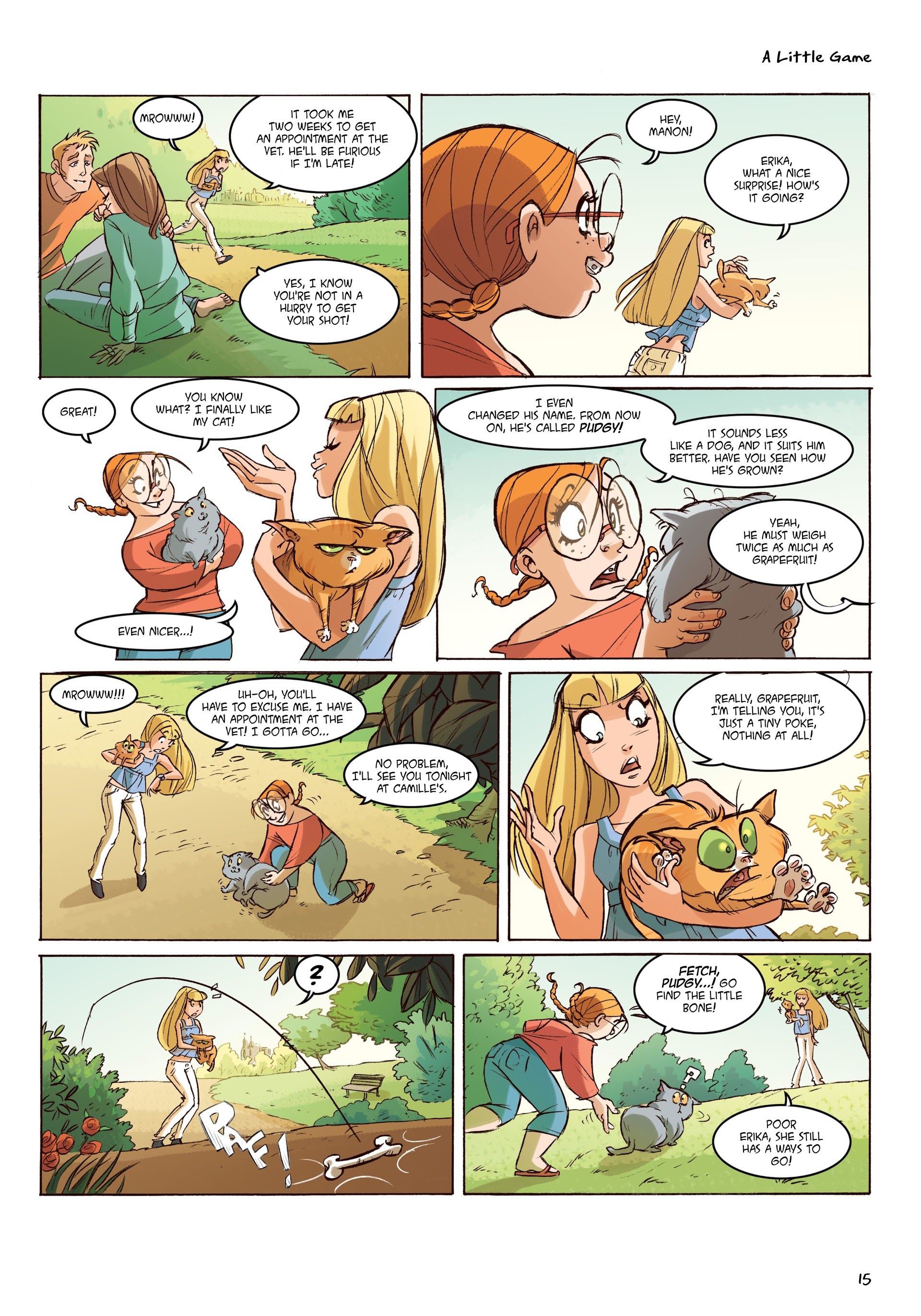 Read online Cats! Purrfect Strangers comic -  Issue # TPB (Part 1) - 16