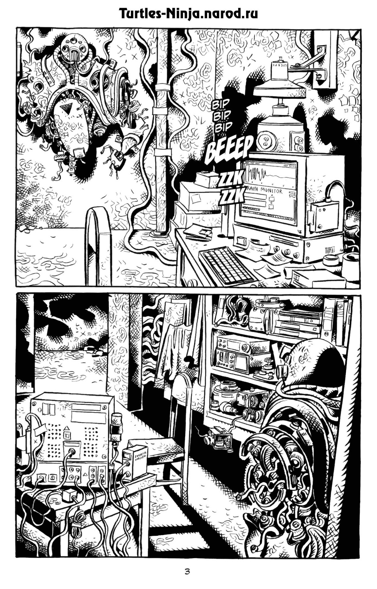 Read online Donatello The Brain Thief comic -  Issue #4 - 5