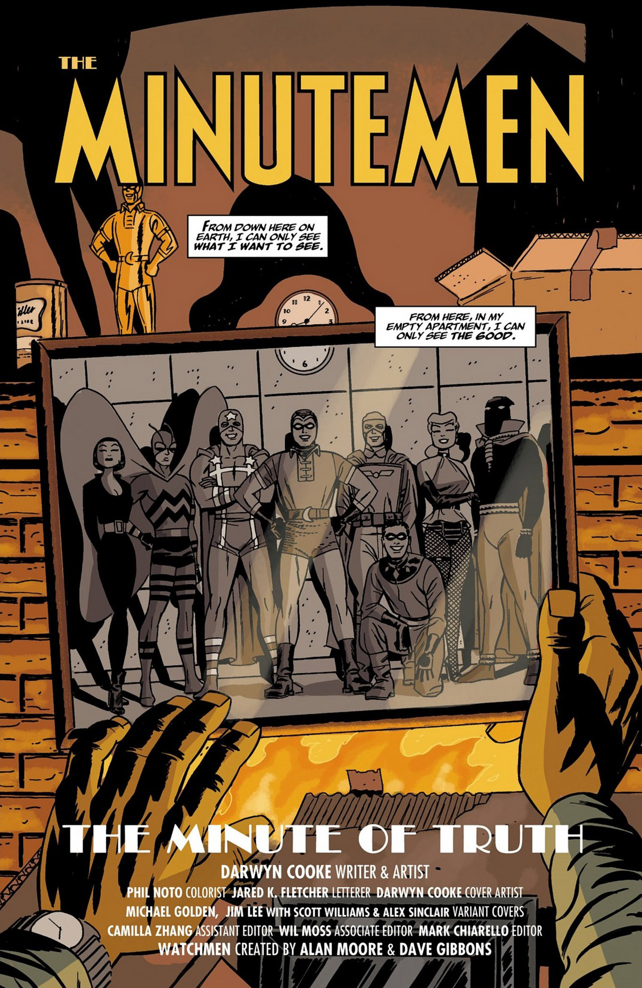 Read online Before Watchmen: Minutemen comic -  Issue #1 - 9