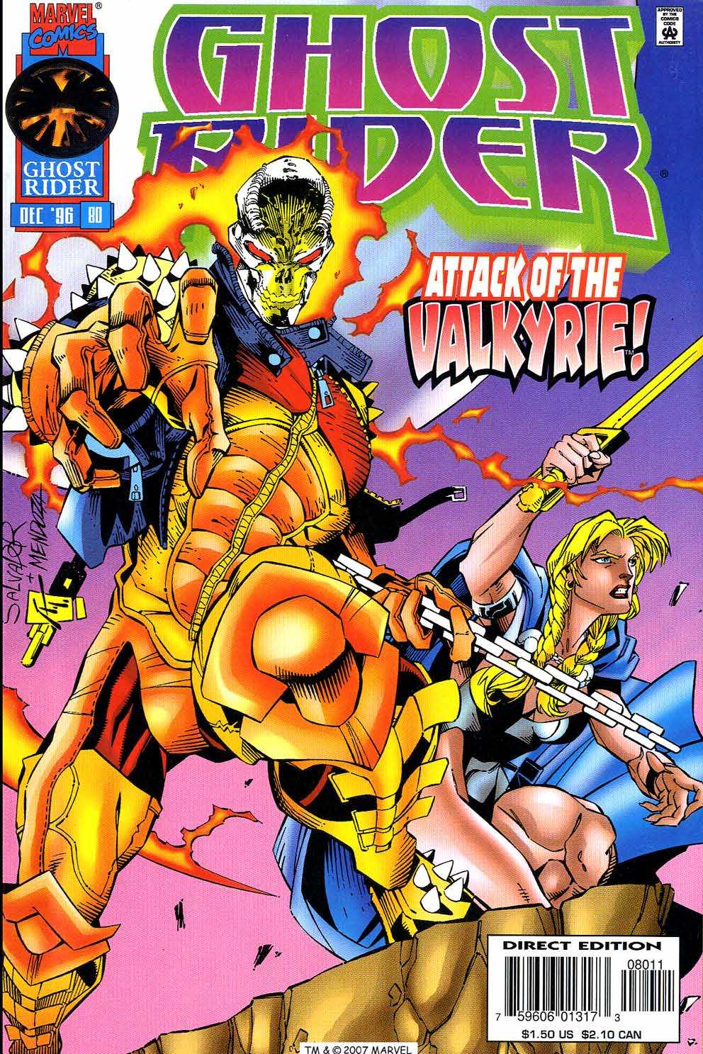 Read online Ghost Rider (1990) comic -  Issue #80 - 1