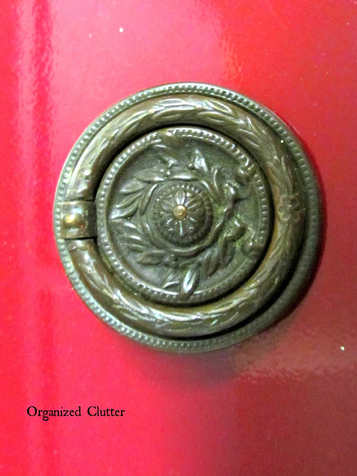 RePurposed Drawer Pull Christmas Ornament Organized Clutter