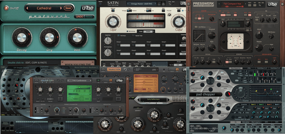 Download u-he All Effects Bundle v2019.3 Full version