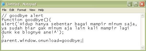 matericisco: Cara membuat Javascript