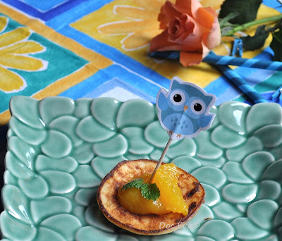 Quarkkeulchen mit Orange Curd