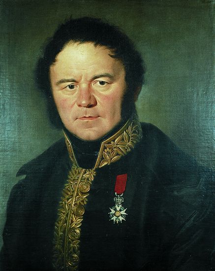 Portrait of Stendhal, 1836 | Silvestro Valeri 1814-1902, Italian painter