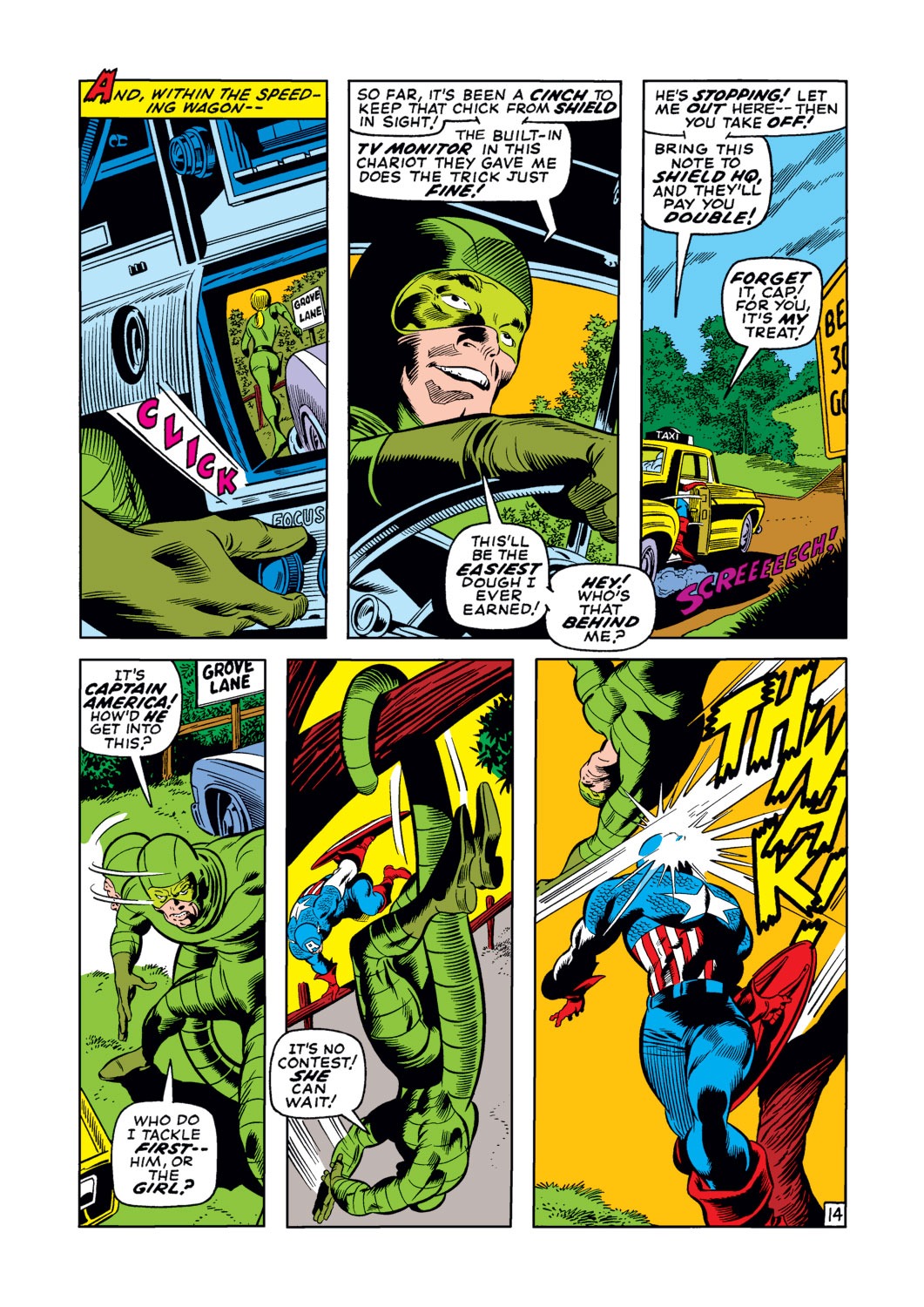 Read online Captain America (1968) comic -  Issue #122 - 15