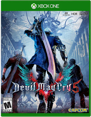 Devil May Cry 5 Game Cover Xbox One Standard Edition