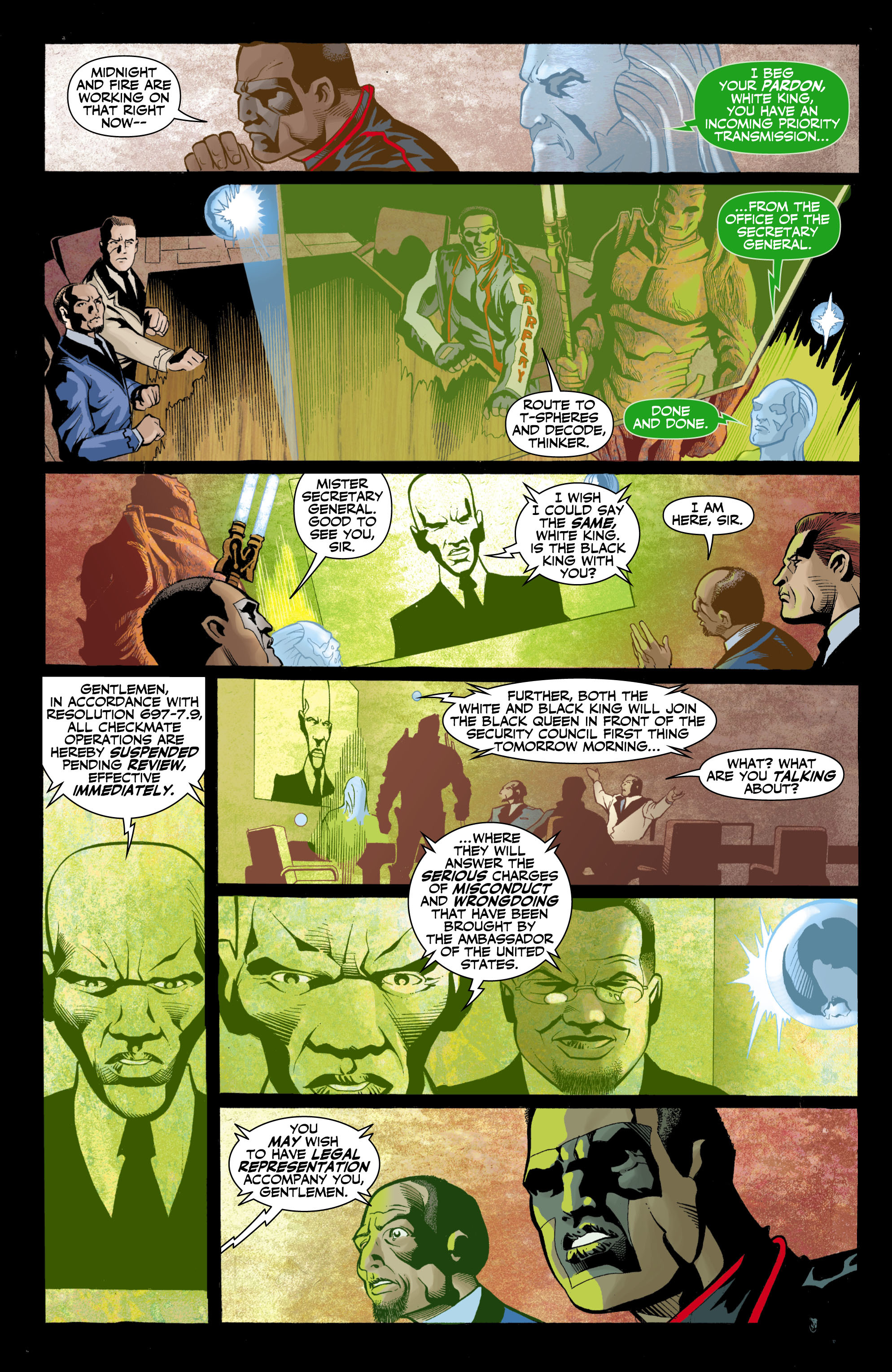Read online Checkmate (2006) comic -  Issue #19 - 18