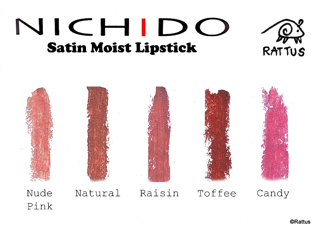 Nichido Satin Moist Lipstick