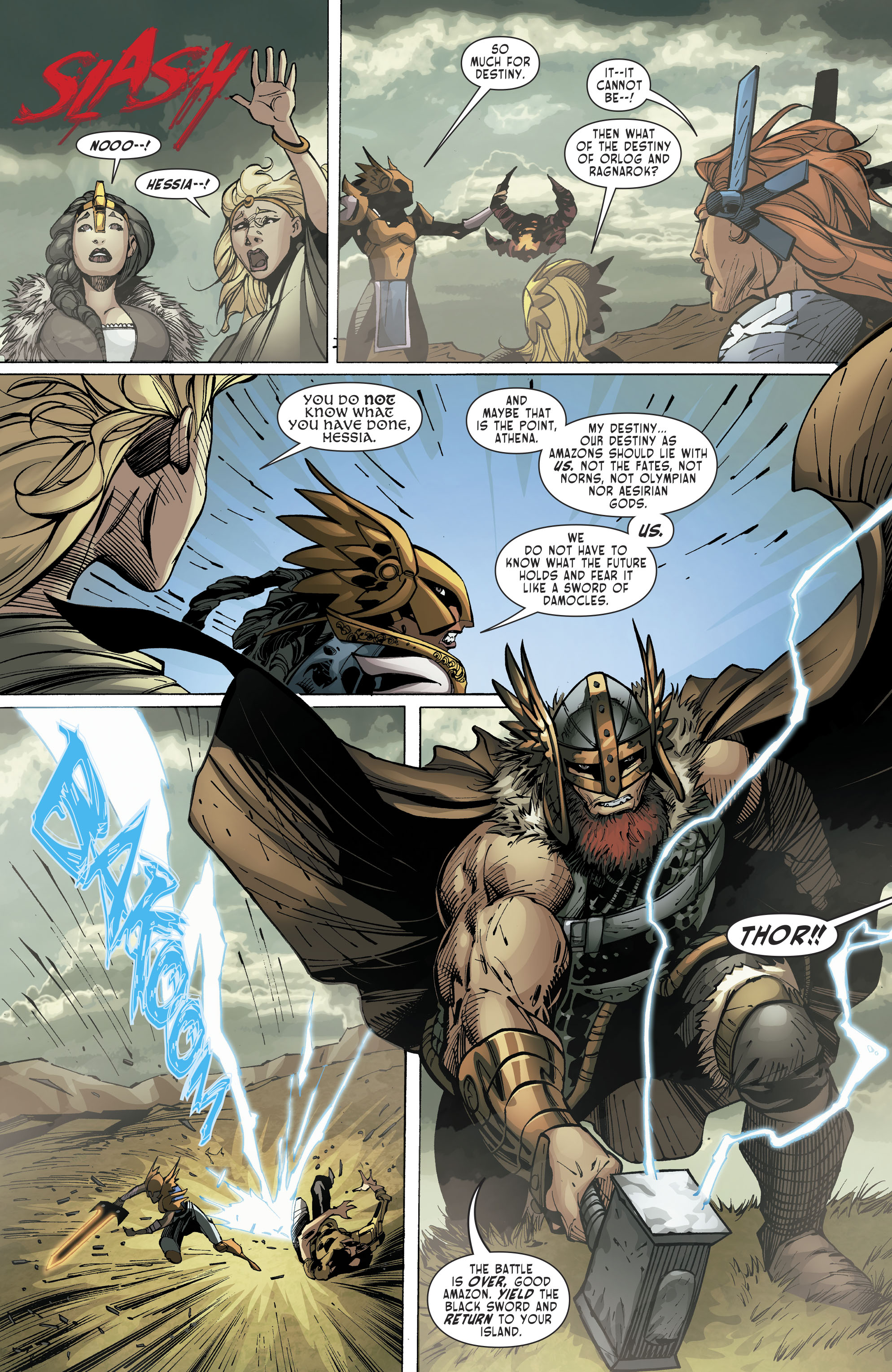Read online The Odyssey of the Amazons comic -  Issue #6 - 21