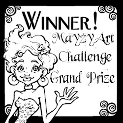 I won the Mazy Art Rainbow Challenge!!