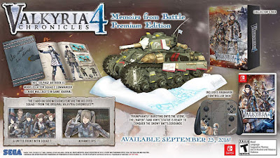 Valkyria Chronicles 4 Game Cover Nintendo Switch Memoirs From Battle Premium Edition