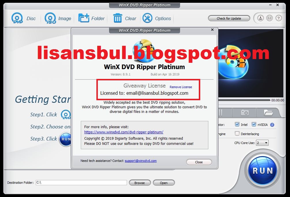 Winx Dvd Ripper Serial Number