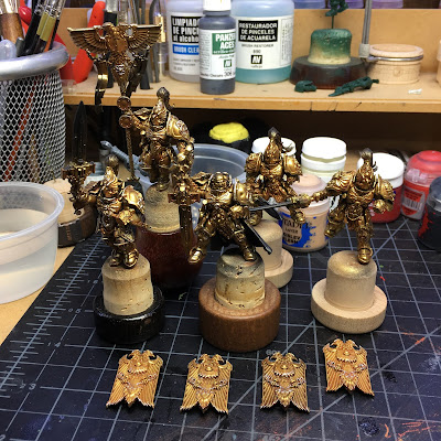 Adeptus Custodes WIP Adeptus Custodes WIP Partial Final Highlights