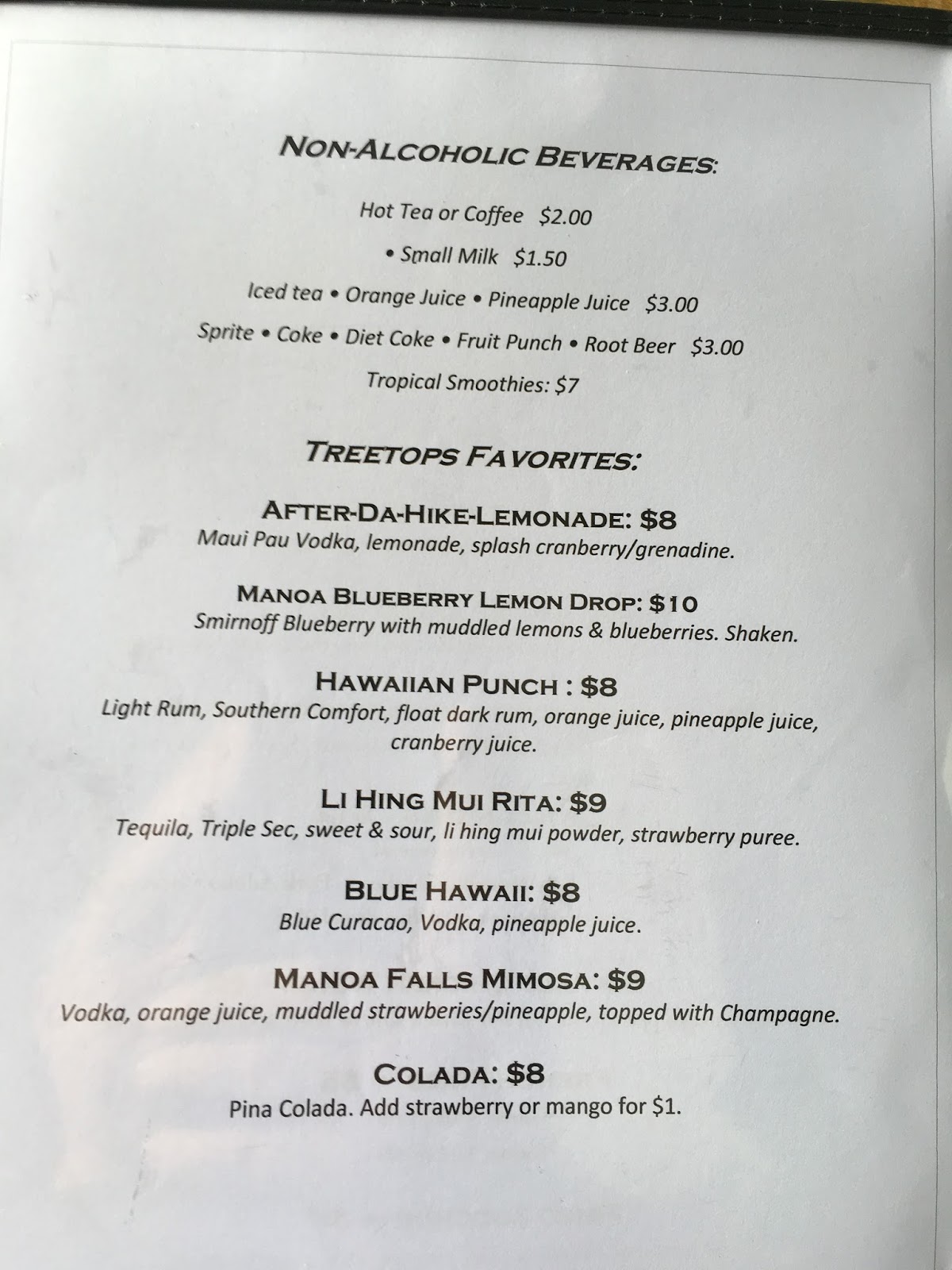 GREAT EATS HAWAII TREETOPS RESTAURANT