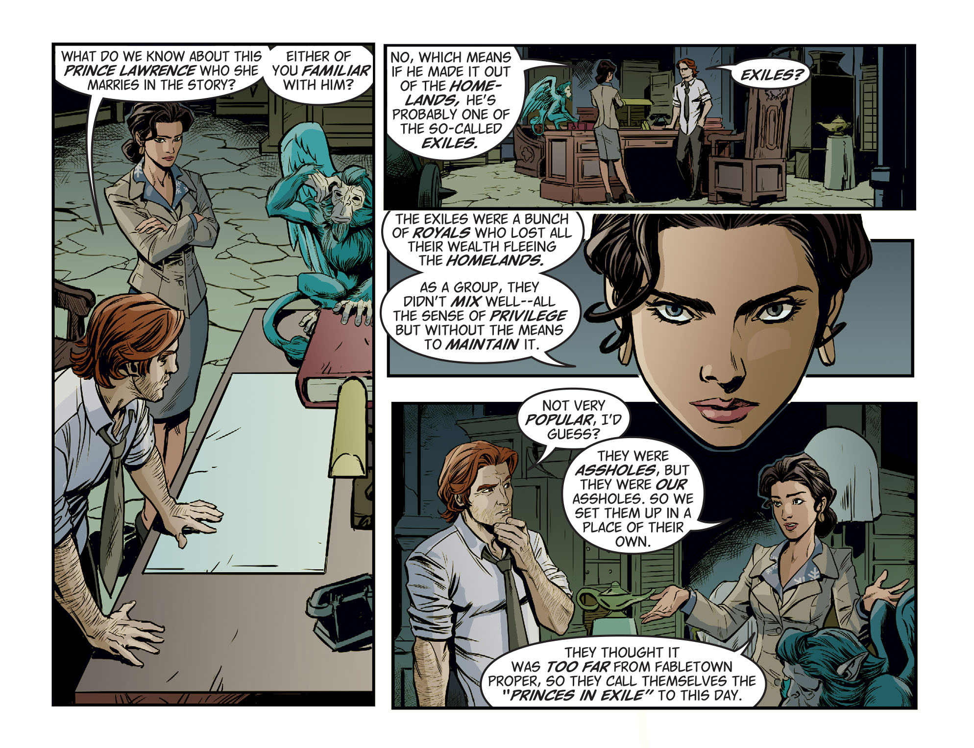 Read online Fables: The Wolf Among Us (2014) comic -  Issue #6 - 4