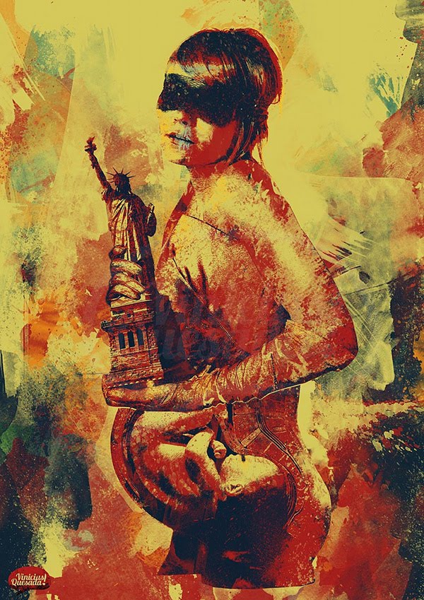 Fresh Pics Paintings Made With Human Blood by Vinicius Quesada