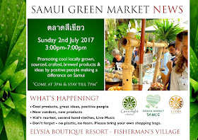 The next Samui Green Market will be on 2nd July 