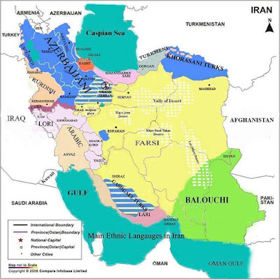 Iran Ethnic Map 21