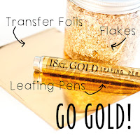 Go Gold with transfer tapes, the easy way