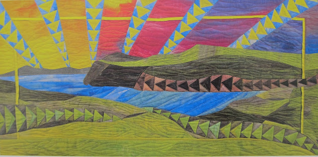 scotland landscape quilt