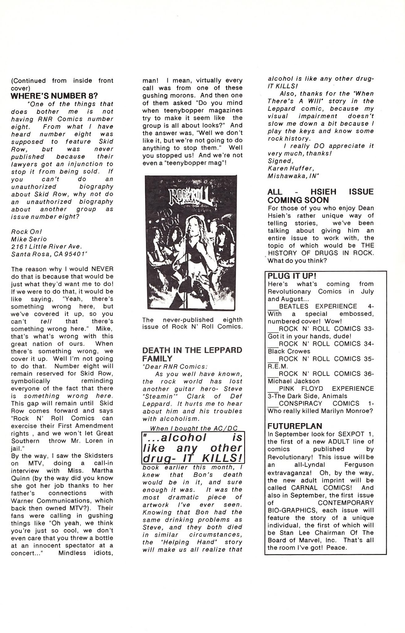 Read online Rock N' Roll Comics comic -  Issue #33 - 33