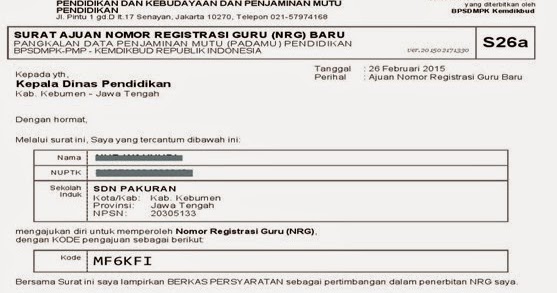 Contoh Surat Pengunduran Diri Ptk Padamu