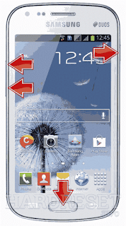 Cara Membuka Kunci SAMSUNG S7562 Galaxy S Duos