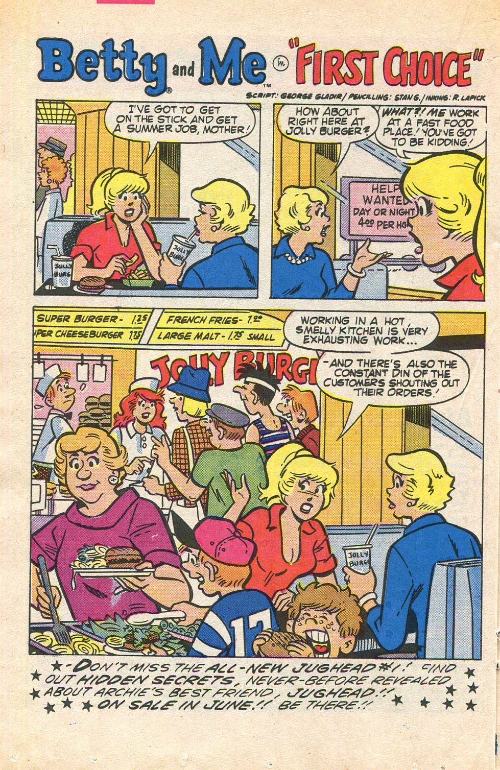 Read online Betty and Me comic -  Issue #159 - 20