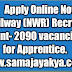 Railway (NWR) recruitment - vacancie 2,090 of Apprentice.