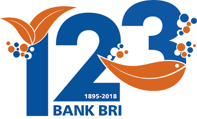 Logo Ulang Tahun BRI ke 123 th 2018