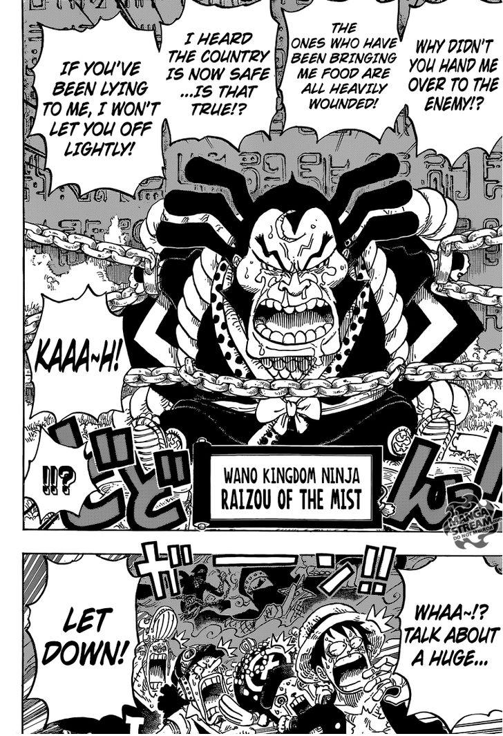 One Piece Ch.817 - Raizou of the Mist