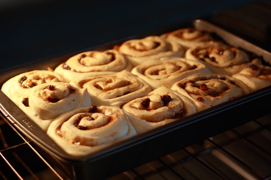 Lemon Drop: Spiced Chelsea Buns