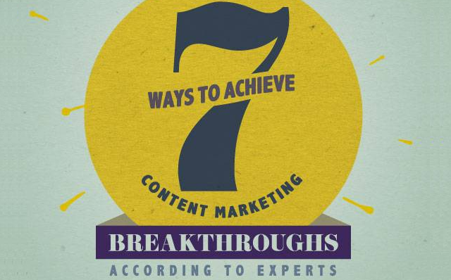 Image: 7 Ways To Achieve Content Marketing Breakthroughs