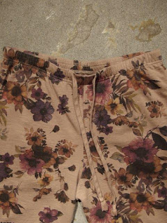 ts(s) Garment Dye Flower Print Cotton Jersey Issue
