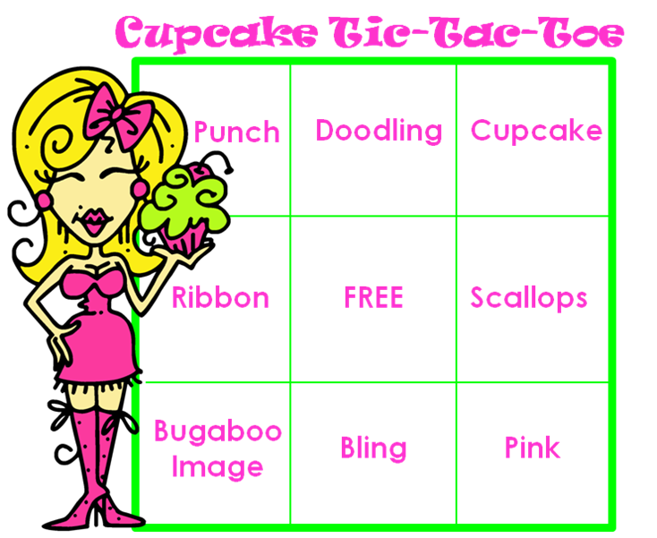 Cheryl Ann First Expressions Birthday Games Tic Tac Toe & A Special