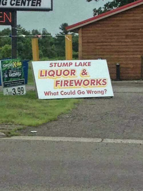 All That Spam Stump Lake Liquor & FIreworks