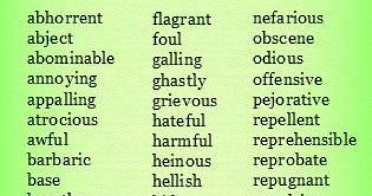 Antonym for assignment