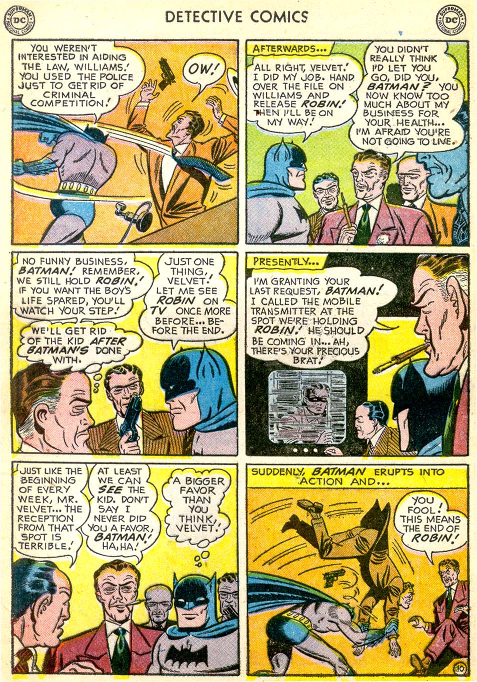 Read online Detective Comics (1937) comic -  Issue #176 - 12