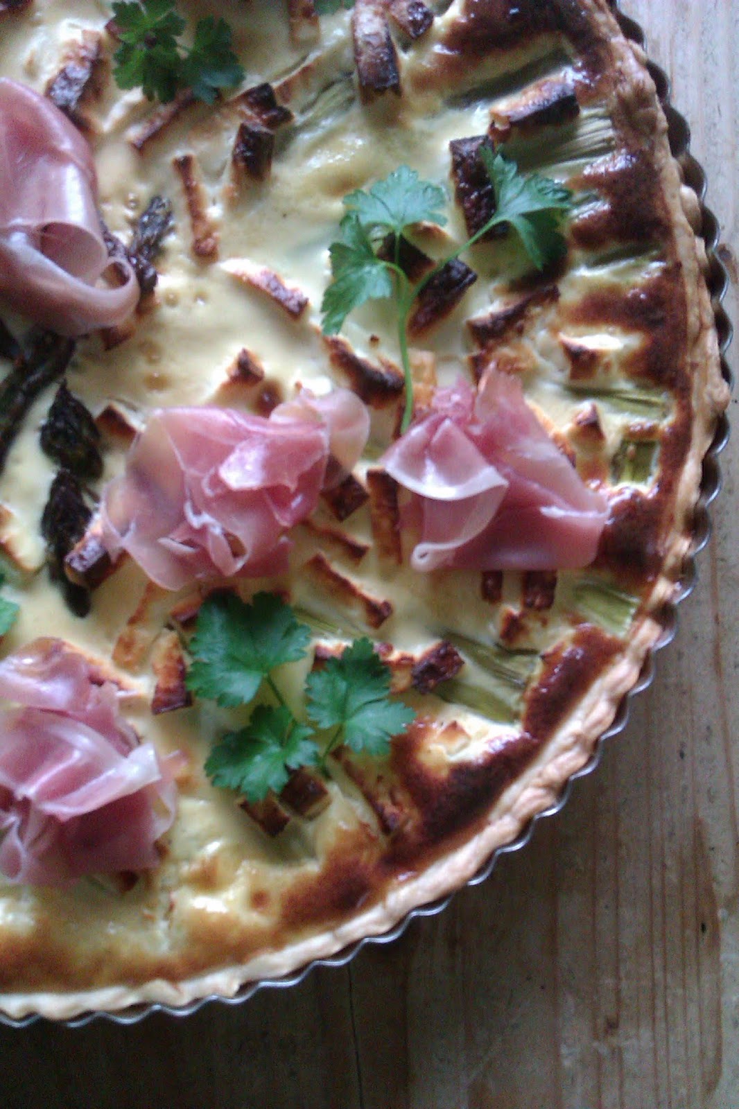 Frau Frieda: Grüne Spargel-Tarte Frau Frieda: Grüne Spargel-Tarte