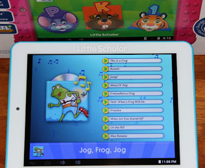 Music Feature on Tablet