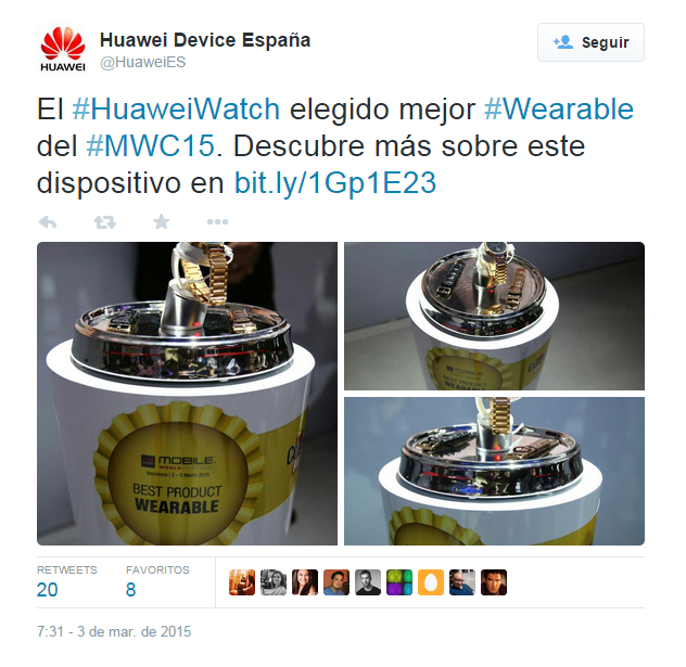 comprar smartwatch Huawei